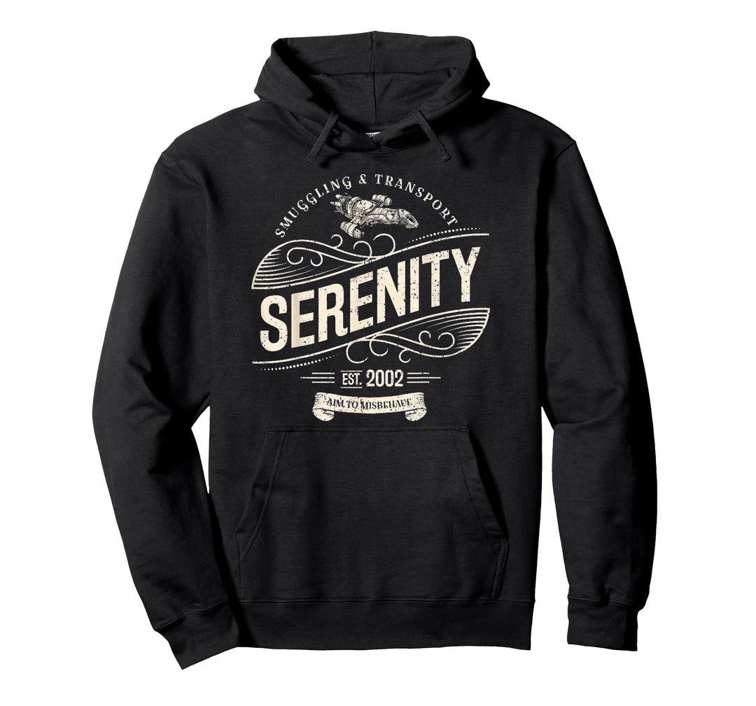 Vintage Serenity Schmuggling & Transport Firefly Pullover Hoodie