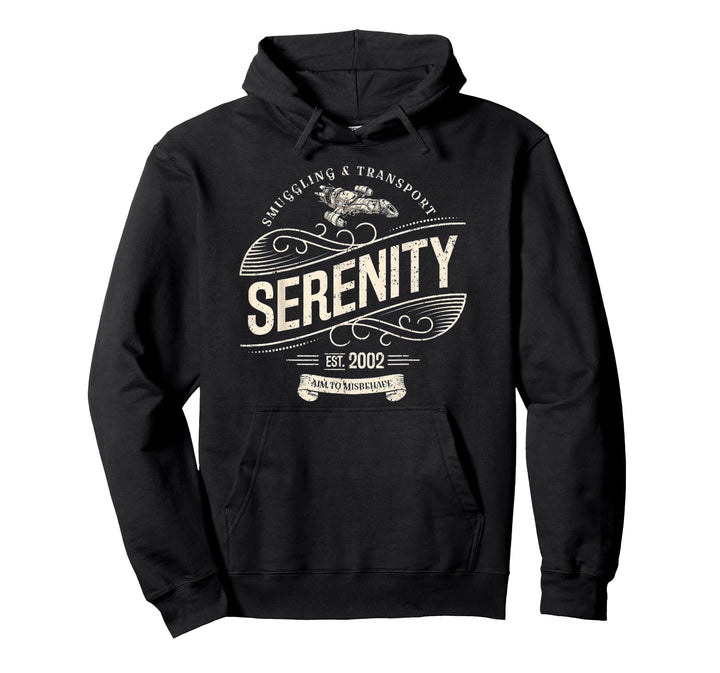 Vintage Serenity Schmuggling & Transport Firefly Pullover Hoodie