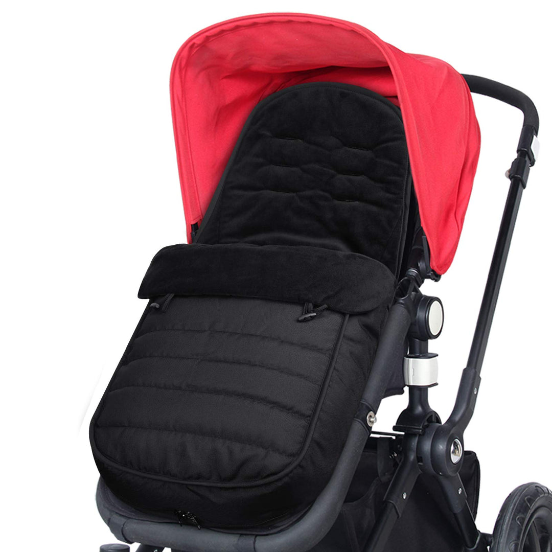 WD&CD Baby fusssack Einschlagdecke Babyschale WinterFusssack für Kinderwagen mit Fleece Gefüttert, W
