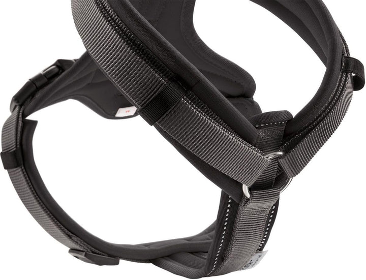 HUNTER Geschirr Maldon 34-49/XS schwarz / grau xs, schwarz / grau xs