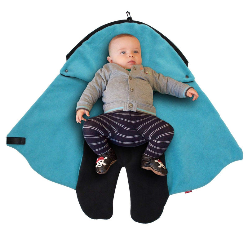 ByBoom Baby Winter-Einschlagdecke "Das Original mit dem Bären", Universal für Babyschale, Autositz,