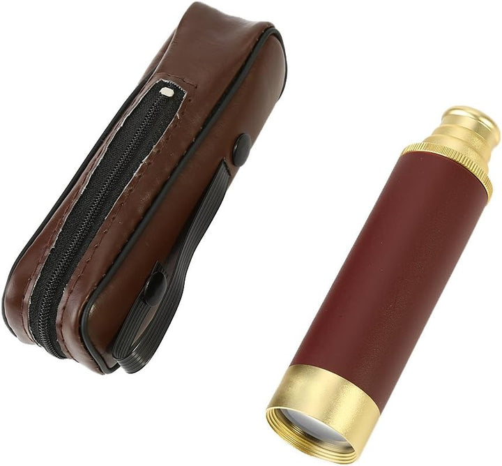 Monokular Teleskop, handgehaltenes zusammenklappbares Teleskop aus Aluminiumlegierung, 25x30 tragbar