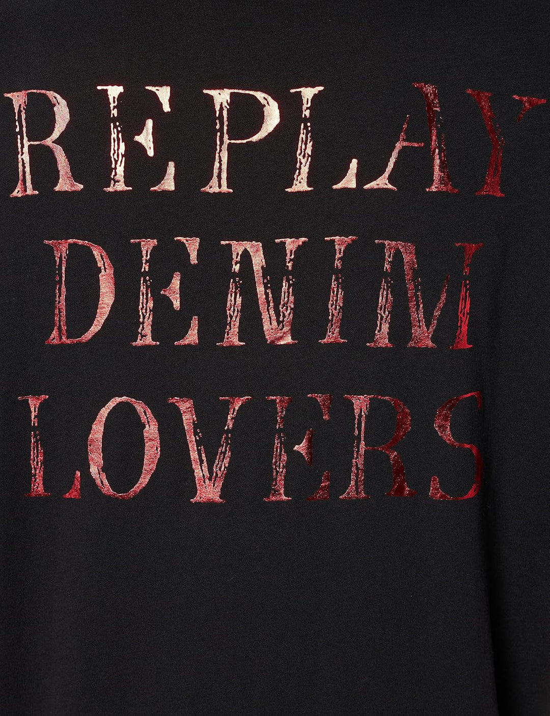 Replay Damen T-Shirt XXS 098 Black, XXS 098 Black