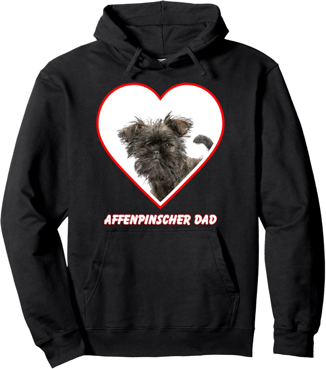 Affenpinscher Dog Dad Pullover Hoodie