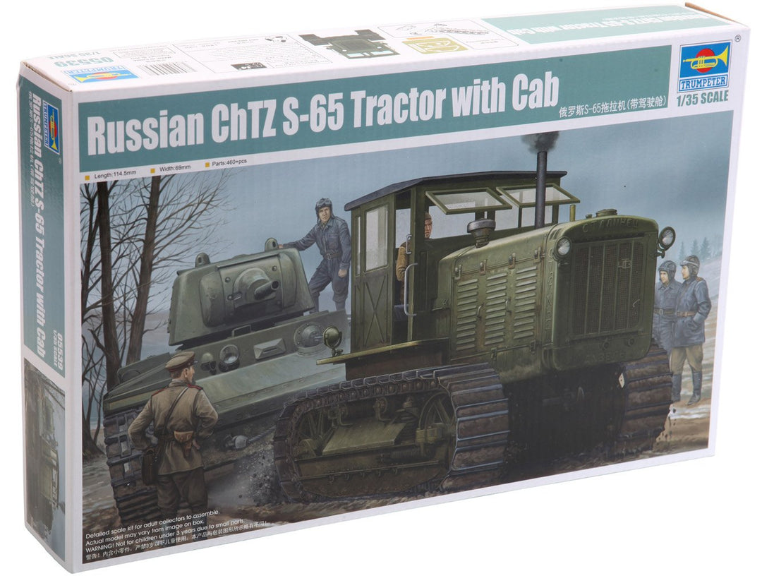 Trumpeter 05539 Modellbausatz Russian ChTZ S-65 Tractor with Cab1