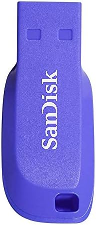 SanDisk SDCZ50C-032G-B35BE 32 GB Cruzer Blade USB 2.0 Flash Drive - Electric Blue Blau 32GB Flash Dr