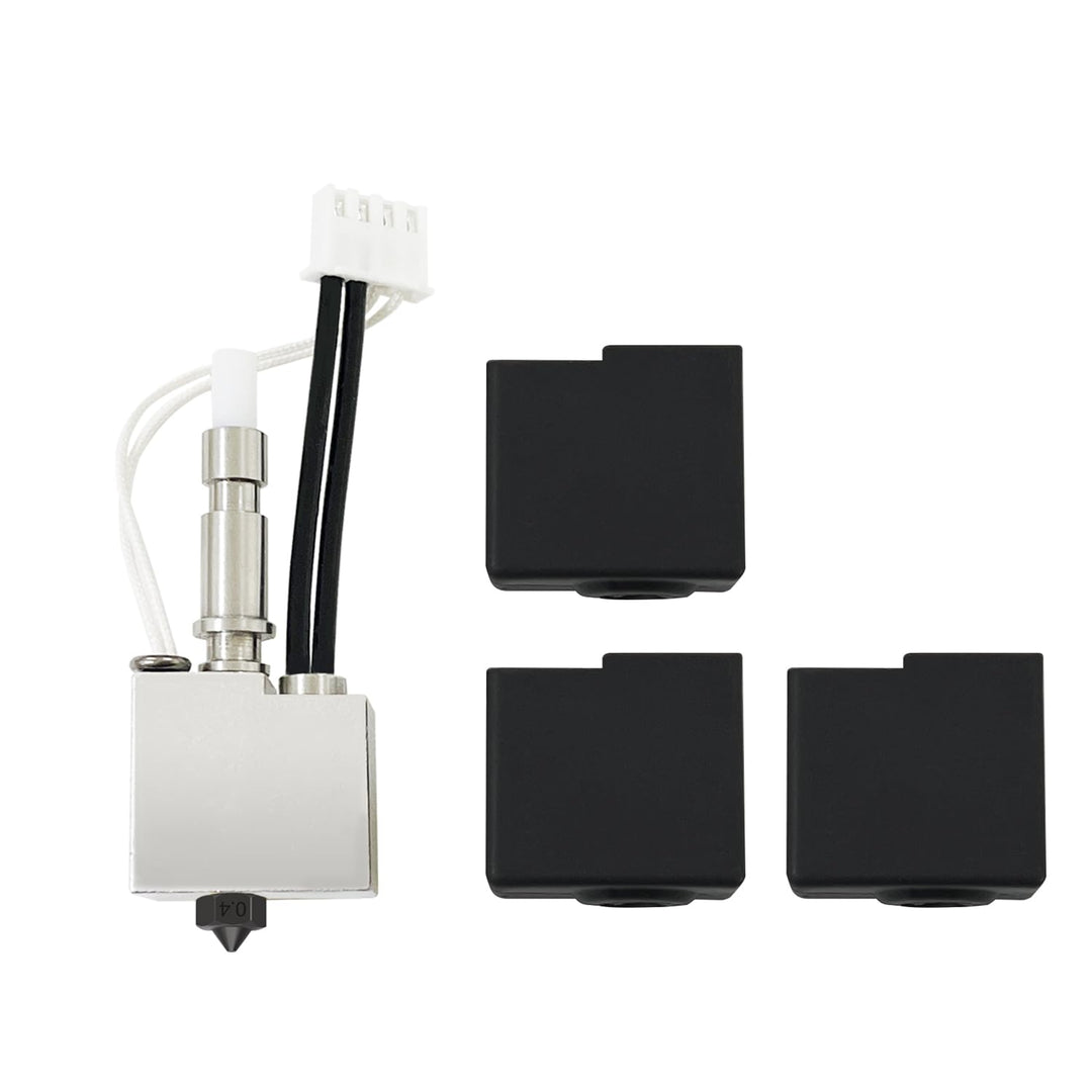HzdaDeve Gehärtete Düse Hotend für Kobra S1 Combo 0.4MM Edelstahl Druckkopf Extruder Kit Hot End Hei