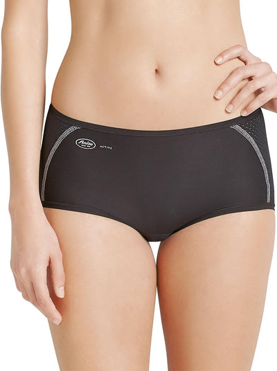 Anita Active Damen Sport-Panty Sportunterhose EU 32 (IT 36) Schwarz, EU 32 (IT 36) Schwarz