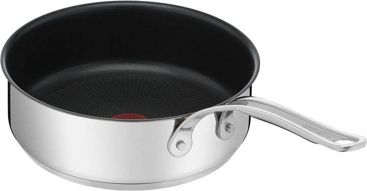 Jamie Oliver by Tefal Cook's Classics Schmorpfanne mit Deckel 24 cm, Antihaft, Induktionstauglich, B
