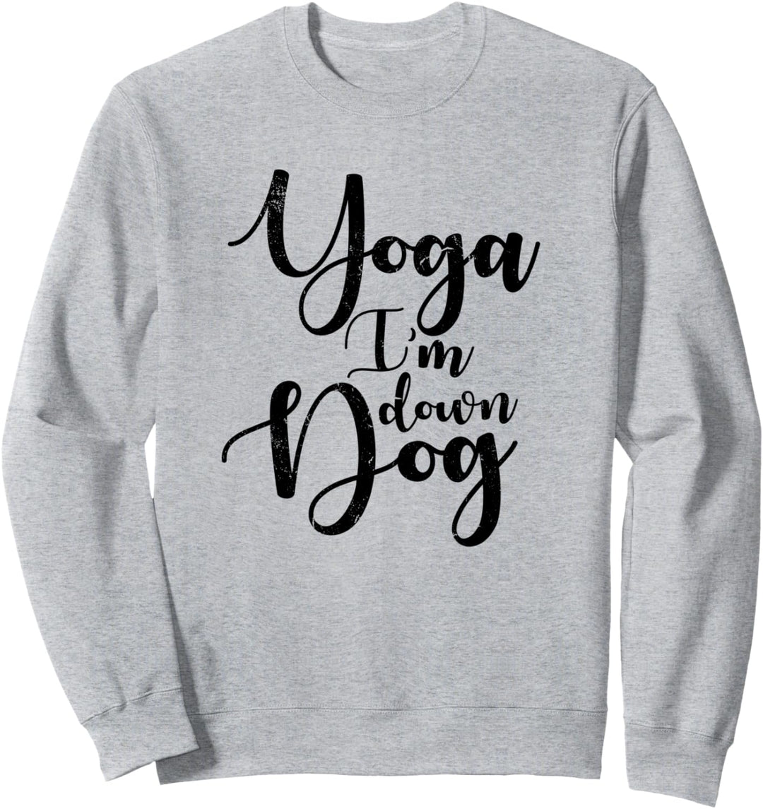 Lustiges Damen-T-Shirt mit Aufschrift "I'm Down" Sweatshirt
