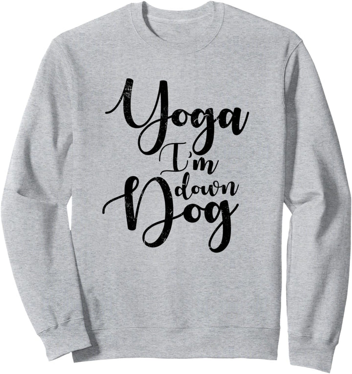 Lustiges Damen-T-Shirt mit Aufschrift "I'm Down" Sweatshirt