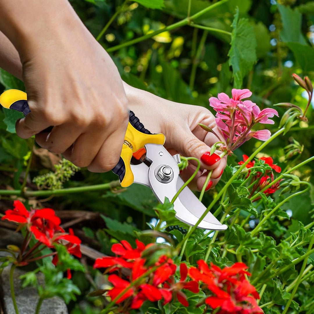 Gartenwerkzeug Set, 5 Stücke Gartengeräte Set aus Aluminiumguss, Gartenset Werkzeug, Gartenwerkzeug-