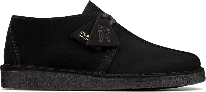 Clarks Herren Desert Trek Oxford 39.5 EU Schwarzes Wildleder, 39.5 EU Schwarzes Wildleder