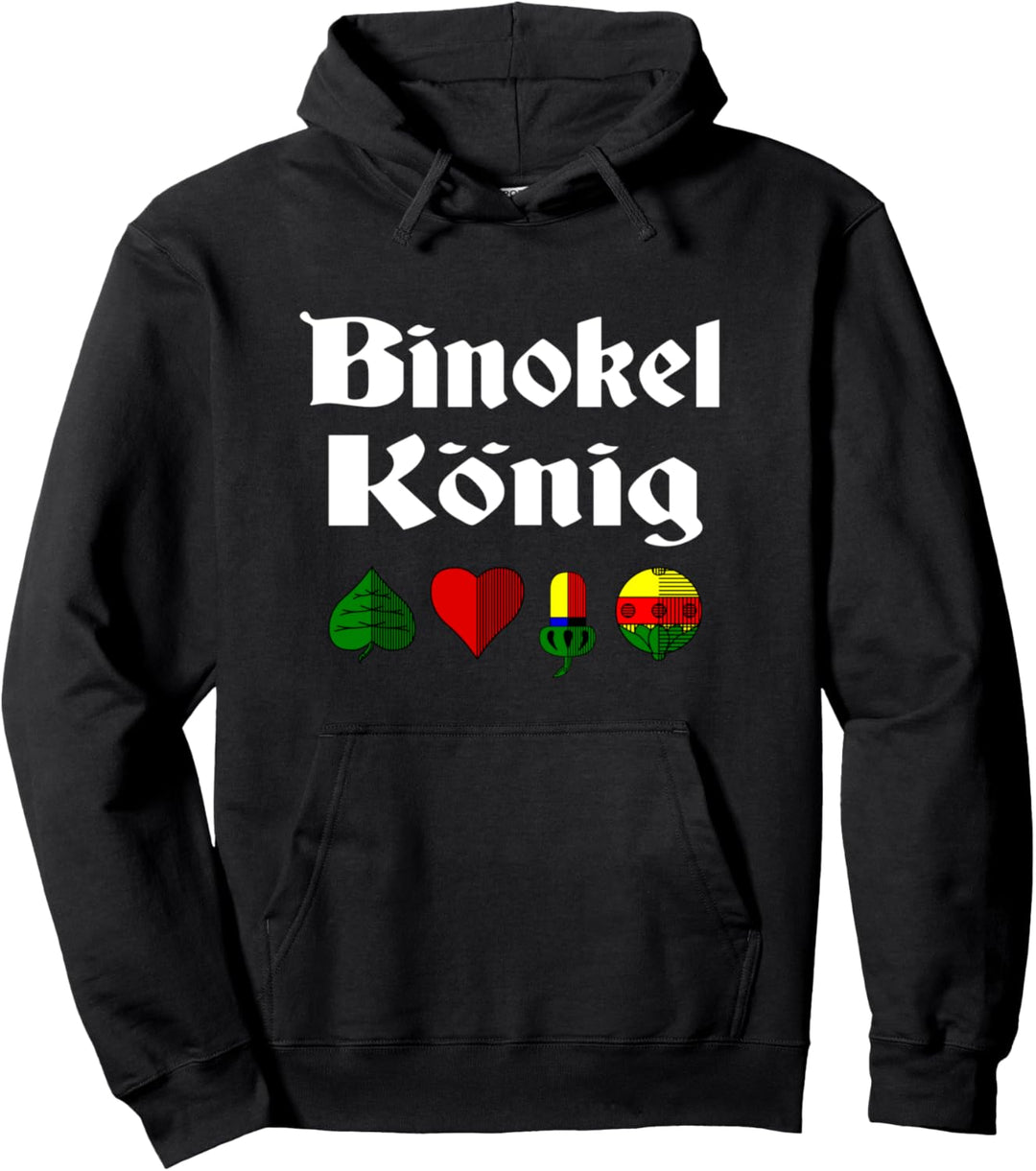 Binokel Kartenspiel Binokelspieler Benoggel Schwabe Benogl Pullover Hoodie