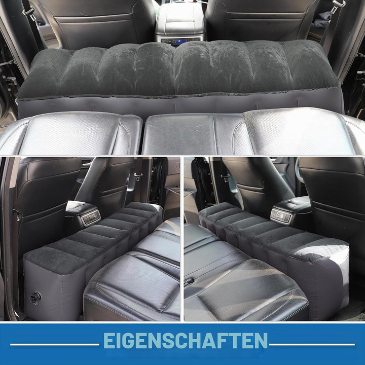 Auto-Matratze Schlafmatte für den Rücksitz Luftbett-Pad zum Nickerchen Grau