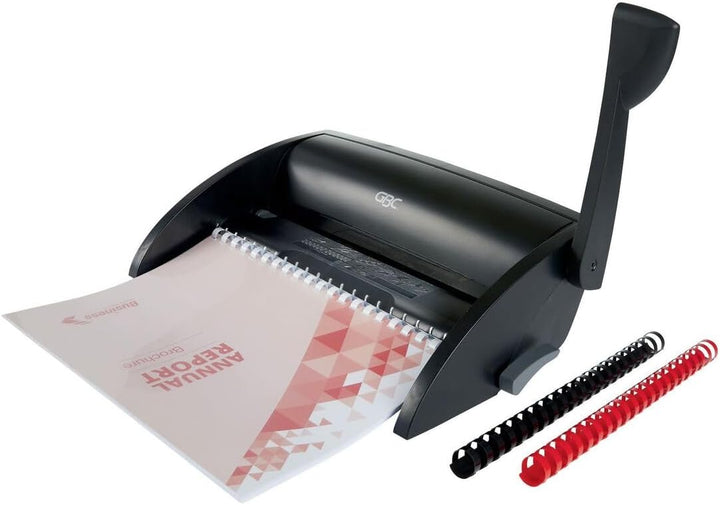 GBC CombBind C100 Bindegerät, manuell, mit seperatem Binderücköffner stanzt 9, bindet 160 Blatt Sing