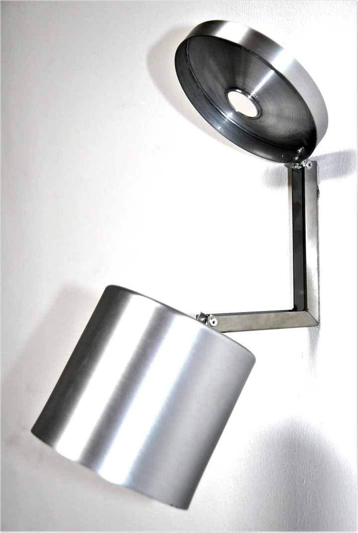 Wandaschenbecher Edelstahl Ø 145x165 mm rund Volumen 2,7 ltr. Marke Szagato Made in Germany (Industr