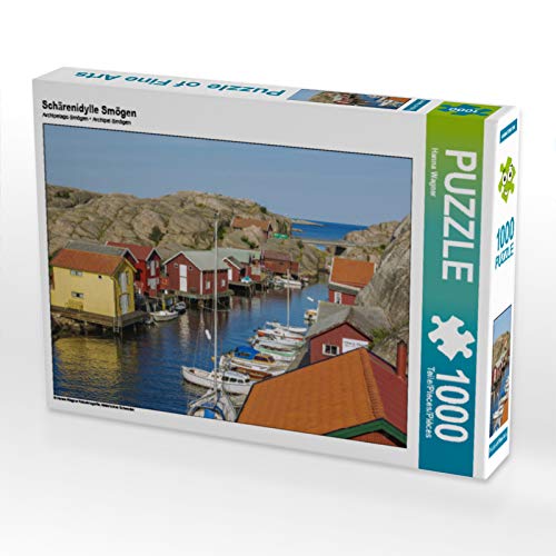 CALVENDO Puzzle Schärenidylle Smögen 1000 Teile Lege-Grösse 64 x 48 cm Foto-Puzzle Bild von Hanna Wa
