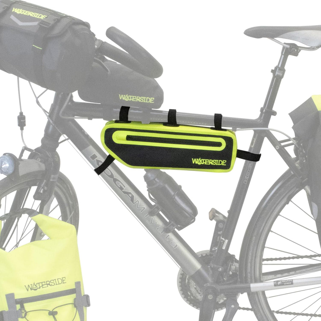 Waterside Wasserdichtes Fahrradtaschen Set – Modulare Bikepacking & Gepäckträgertaschen aus Robustem