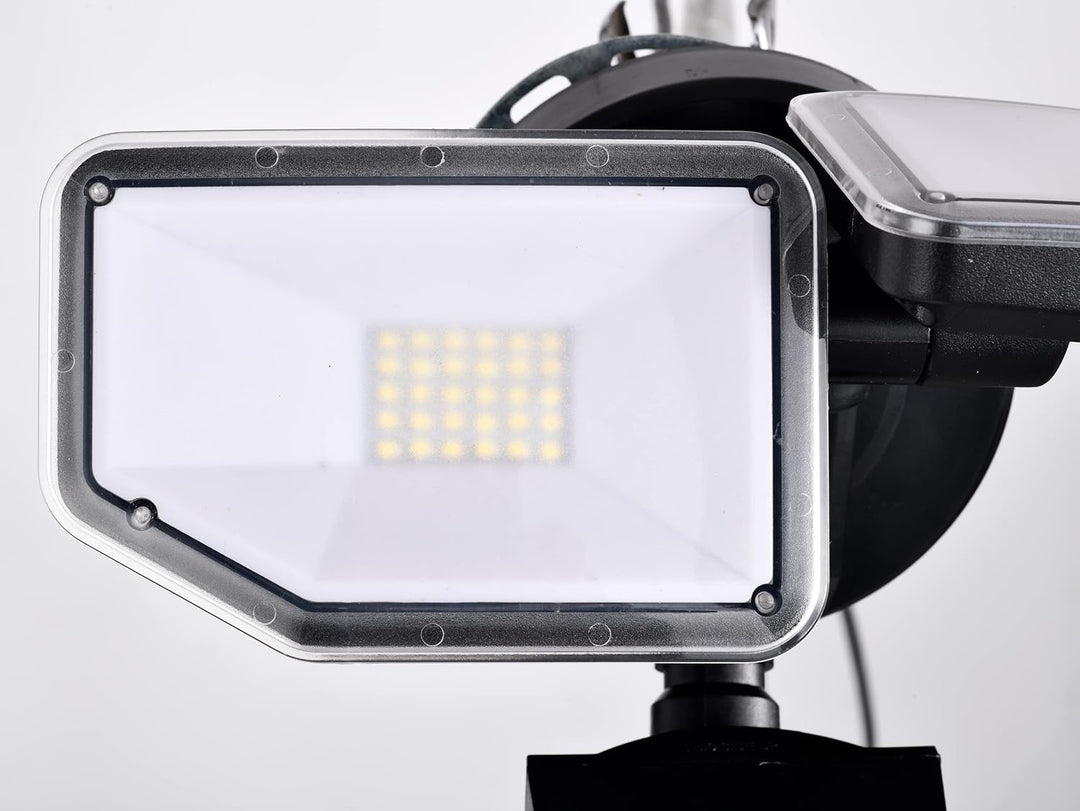 40W LED Sicherheitsleuchten Bewegungsmelder Licht Aussen 180 Grad 4000LM 5000K ETL Wasserdicht Klar