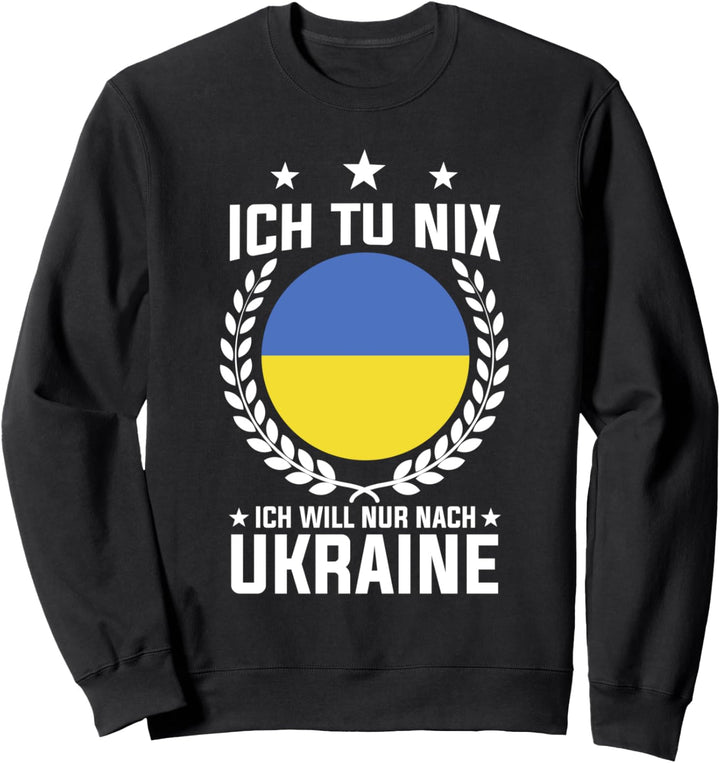 Ukrainer Ukrainisch Ukraine Ukrainische Flagge Sweatshirt