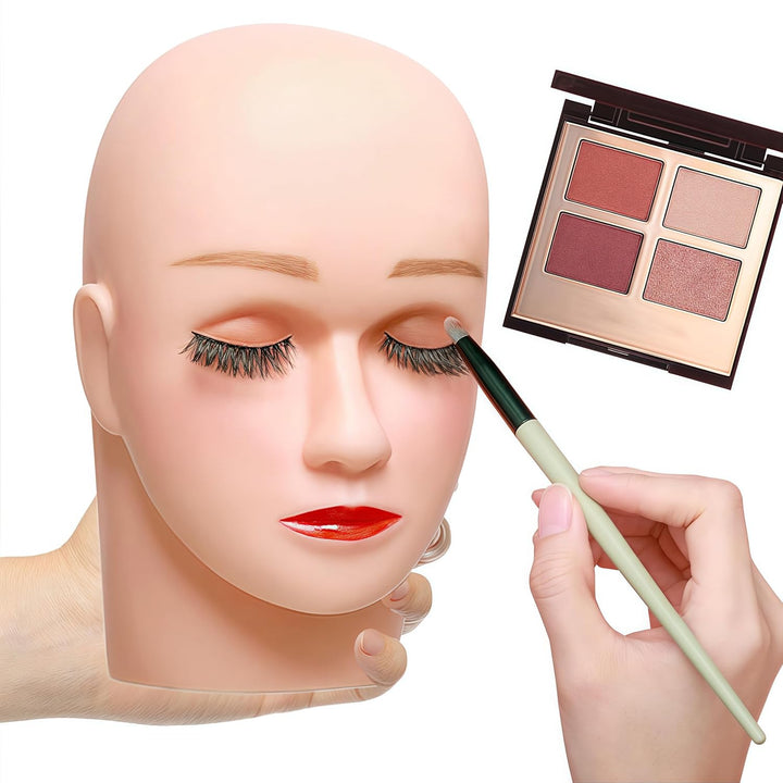 Frisierkopf, Trainingsköpfe für Friseure Trainingskopf für Kosmetologie Kahler Puppenkopf Mannequin