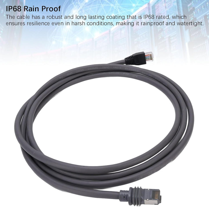 Replacement Cable,Cable Extension IP68 Weatherproof 1200Mbps High Speed, for Gen3 V3 Rectangular Sat