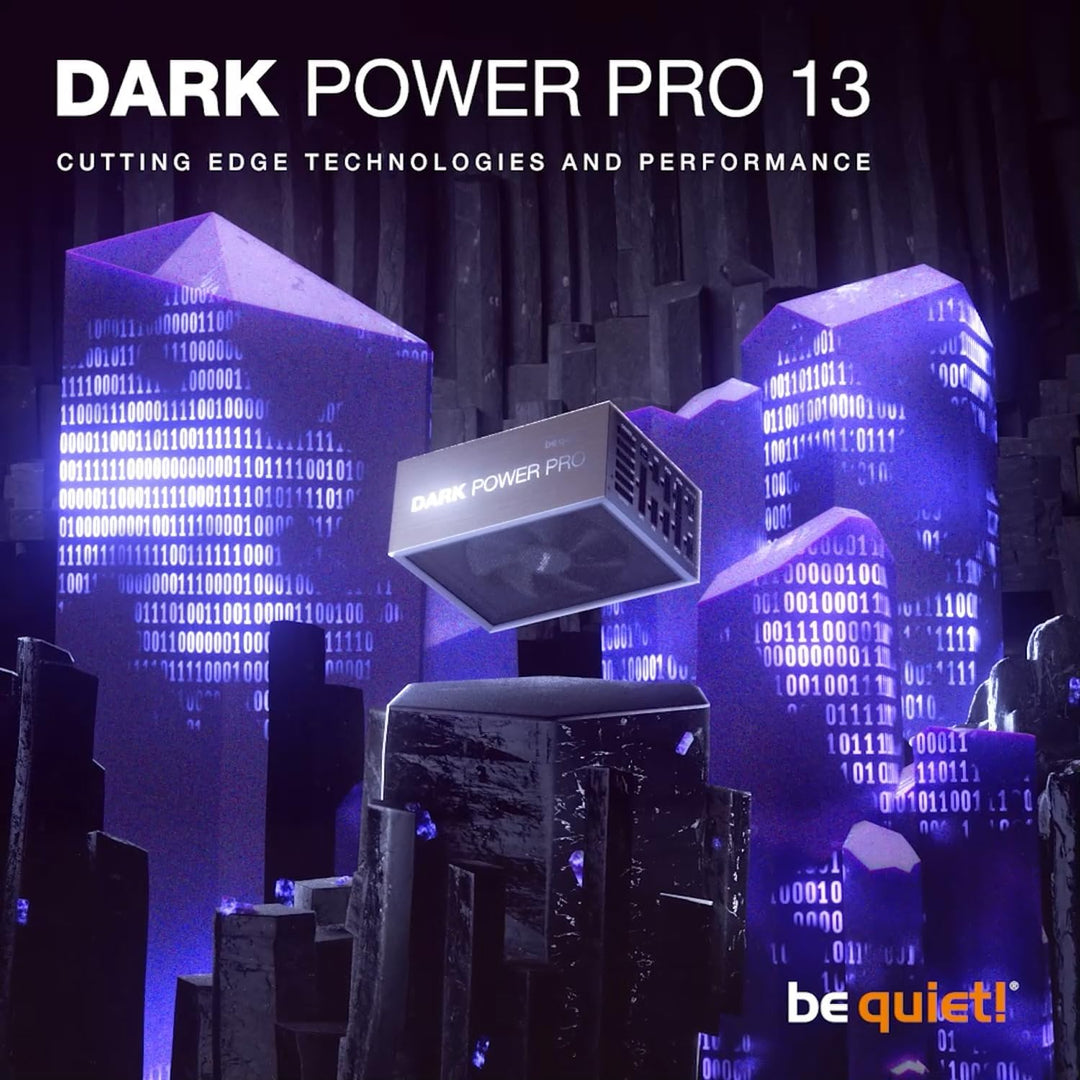 be quiet! Dark Power Pro 13 1600W, ATX 3.0, 80 PLUS® Titanium, Digital-Steuerung, nahe unhörbarer Si