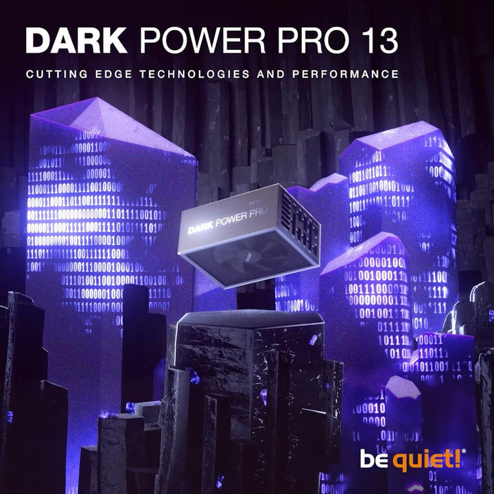 be quiet! Dark Power Pro 13 1600W, ATX 3.0, 80 PLUS® Titanium, Digital-Steuerung, nahe unhörbarer Si