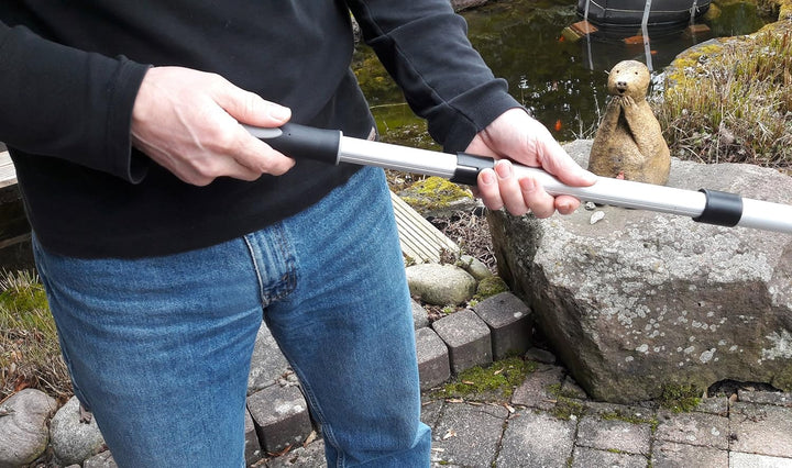 MAW Algenhexe mit integriertem Abstreifer, teleskopierbar von 150-220cm