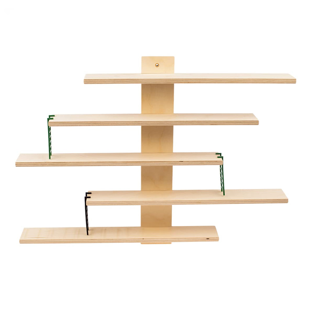 IKEA Wandregal LUSTIGT Kinderzimmer-Regal aus massivem Holz - 37x37cm