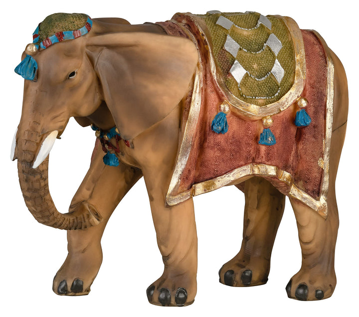 MaMeMi Elefant . Krippentier / Krippenfigur / Zubehör für die Weihnachtskrippe