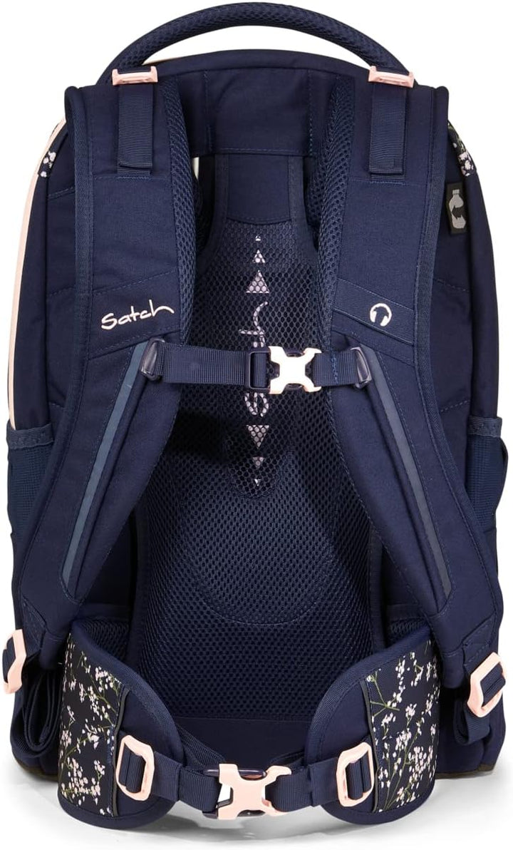 satch Pack Pencil Slider Light Edition Schulrucksack Set 3tlg. mit Sportbeutel (Bloomy Breeze), Bloo