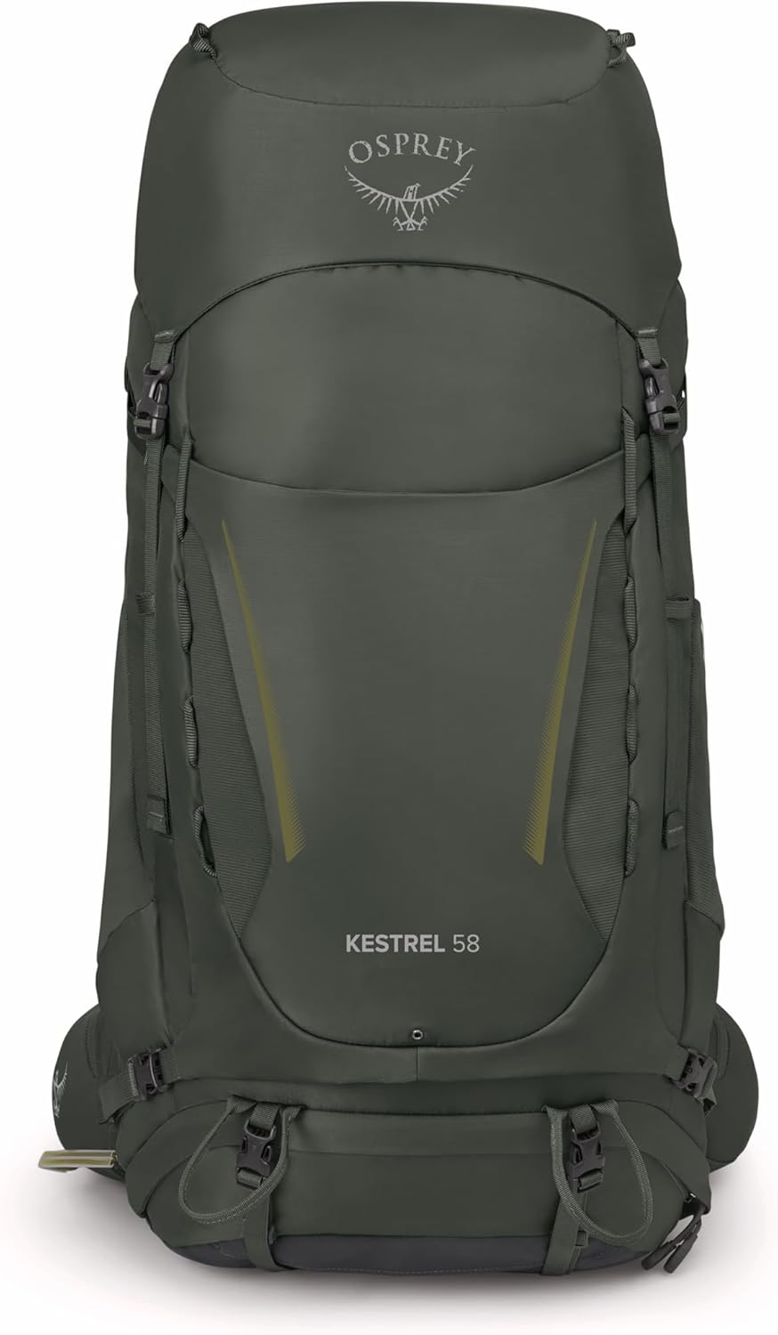 Osprey Europe Herren Kestrel 58 Backpack Bonsai Green L-XL, Bonsai Green L-XL