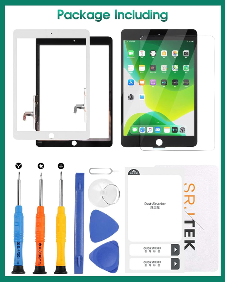 Touchscreen-Digitizer-Glas für iPad 9,7 2017 A1822 A1823, Ersatzteil, für iPad 5/Air 1. Touch-Displa