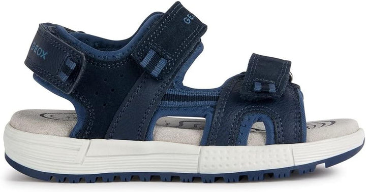 Geox Jungen J Alben Boy Sandal 27 EU Navy Avio, 27 EU Navy Avio