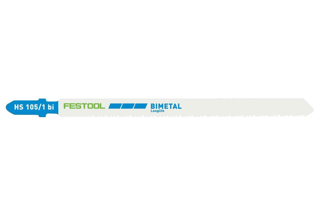 Festool Stichsägeblatt HS 105/1 BI/5 METAL STEEL/STAINLESS STEEL