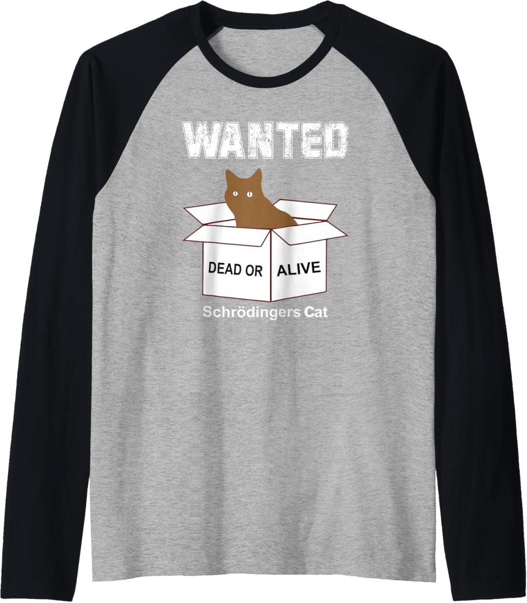 Schrödingers Cat Raglan