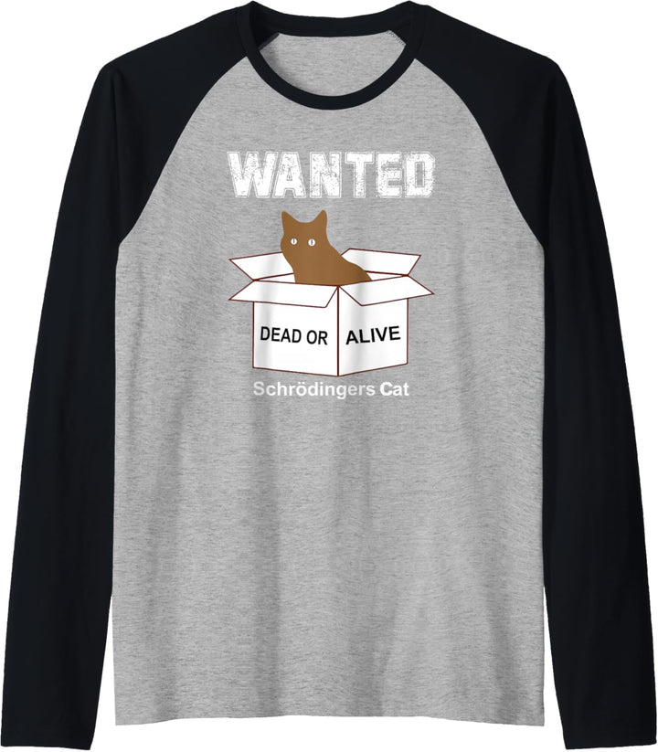 Schrödingers Cat Raglan