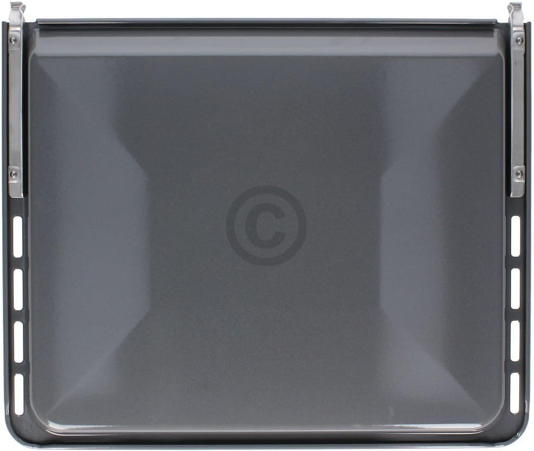 Backblech kompatibel mit Siemens 00680615 Kuchenblech Blech mit Trägern für Backofen kompatibel mit