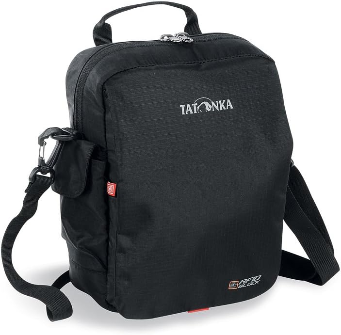 Tatonka Umhängetasche Check In XL RFID B - Grosse Schultertasche mit TÜV-geprüftem RFID-Blocker - 27