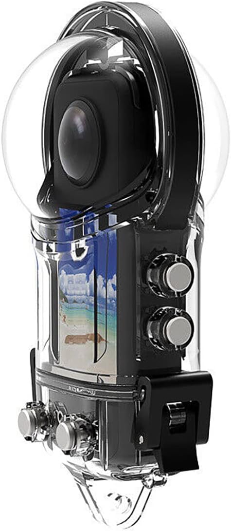 LICHIFIT Wasserdichtes Gehäuse versiegelte Tauchtasche für Insta360 X3 Panorama-Kamera-Schutzhülle m