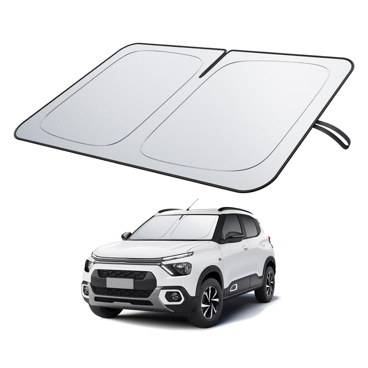 BIXUAN Frontscheiben-Sonnenschutz kompatibel mit Citroen C3 CC21 2024 2025 2026 Auto Sonnenschutz Ab