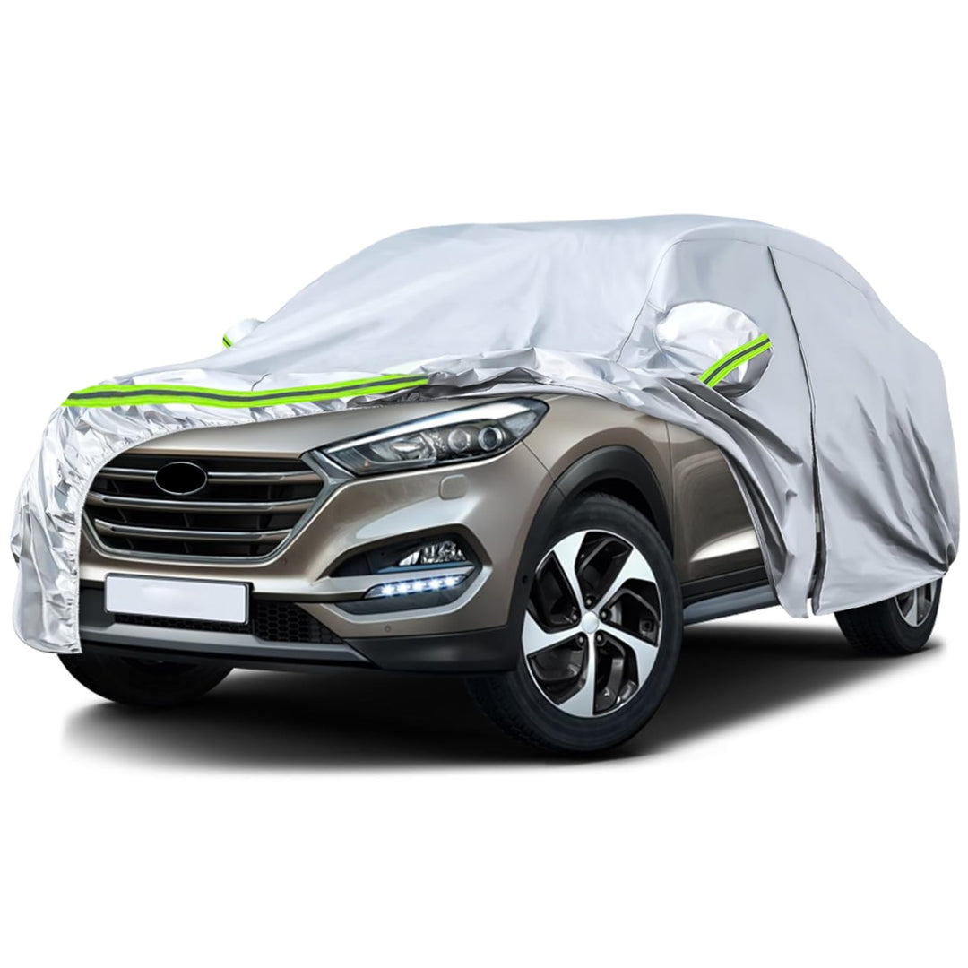 Autoabdeckung Outdoor Wasserdicht Passend für Hyundai Tucson IX35 2009-2025, Sommer Vollgarage Autop