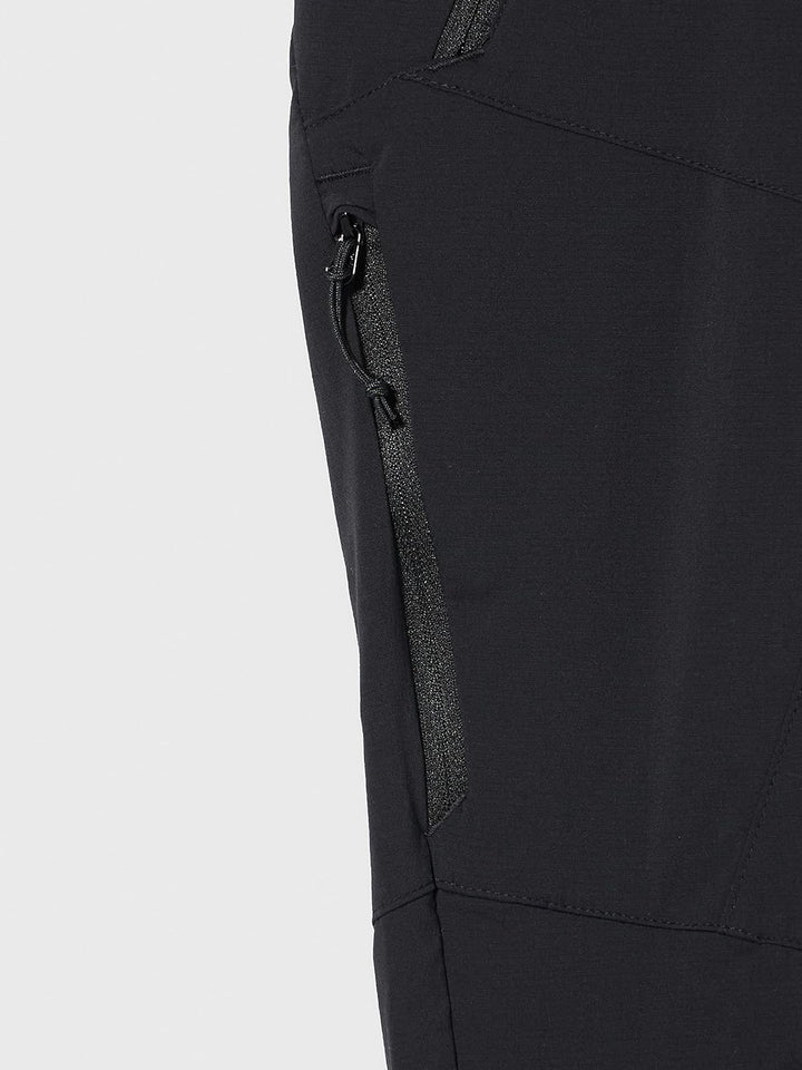 Jack Wolfskin Damen Wanderhose Glastal Pants W 36 Kurz Schwarz, 36 Kurz Schwarz