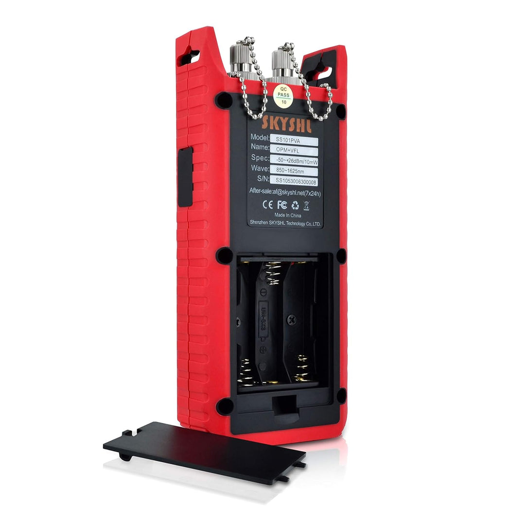 800nm~1700nm Optisches Leistungsmessgerät(Eingebaute VFL) -50~+26dBm FTTH Optical Fiber Power Meter