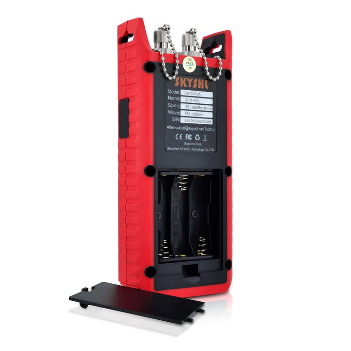 800nm~1700nm Optisches Leistungsmessgerät(Eingebaute VFL) -50~+26dBm FTTH Optical Fiber Power Meter
