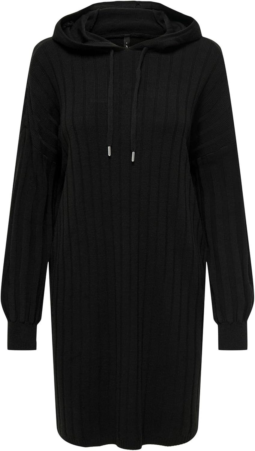 ONLY Female Strickkleid ONLTESSA Langes Kleid XS Schwarz, XS Schwarz