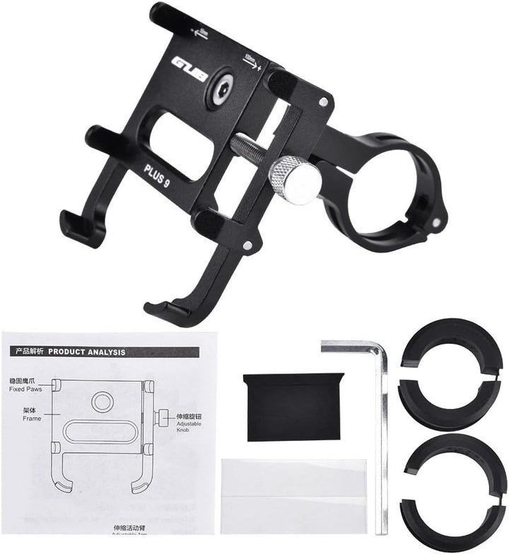 Tbest Fahrrad Handyhalterung Motorrad Mountian Bike Phone Mount Halter Universal 360 ° Einstellbare
