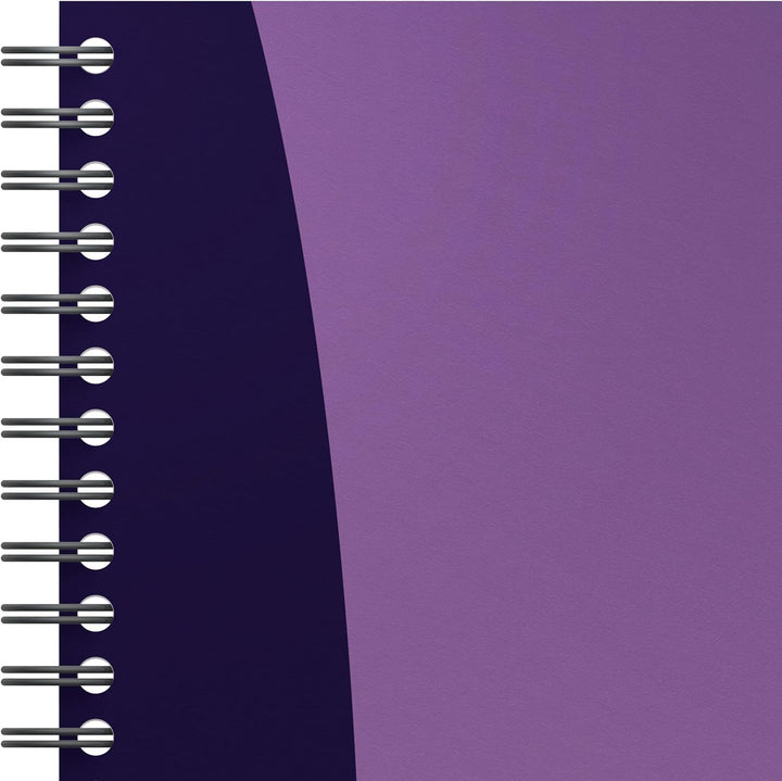 Oxford Spiralblock A5, liniert, Urban Mix, Spiral-Notizbuch, 5 Farben, 5 Stück, Liniert
